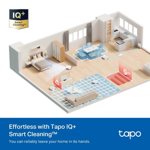 Εικόνα της Robot Vacuum & Mop Tp-Link Tapo RV20 Max Plus White