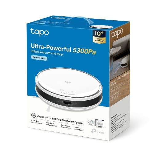 Εικόνα της Robot Vacuum & Mop Tp-Link Tapo RV20 Max White