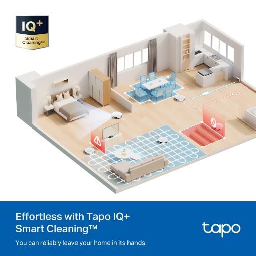 Εικόνα της Robot Vacuum & Mop Tp-Link Tapo RV20 Max White