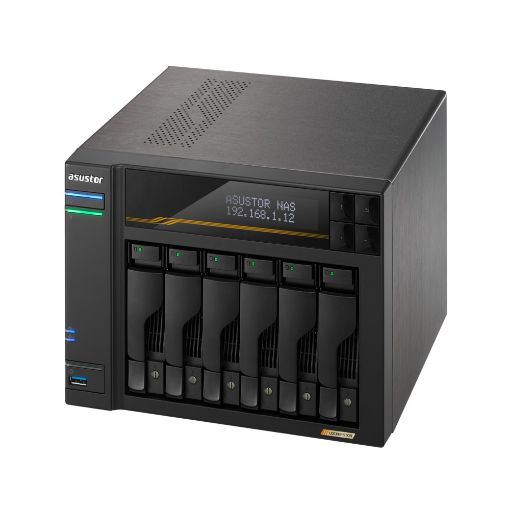 Εικόνα της Nas Asustor Lockerstor 6 Gen3 6-Bay 16GB AS6806T