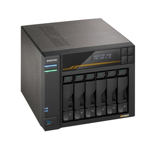 Εικόνα της Nas Asustor Lockerstor 6 Gen3 6-Bay 16GB AS6806T