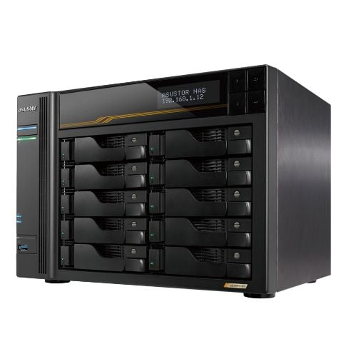 Εικόνα της Nas Asustor Lockerstor 10 Gen3 10-Bay 16GB AS6810T