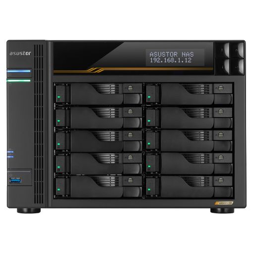Εικόνα της Nas Asustor Lockerstor 10 Gen3 10-Bay 16GB AS6810T