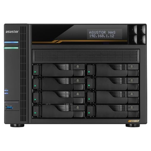Εικόνα της Nas Asustor Lockerstor 8 Gen3 8-Bay 16GB AS6808T