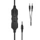 Εικόνα της Headset White Shark Elephant GH-2540 Black