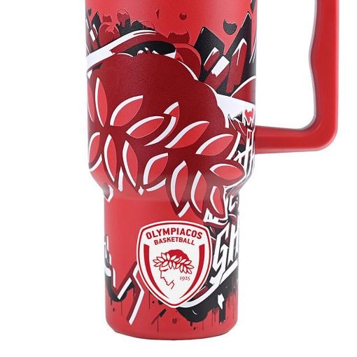 Εικόνα της Θερμός Estia Straw Tumbler XL Olympiacos BC Edition Together We Fight 900ml 01-35983