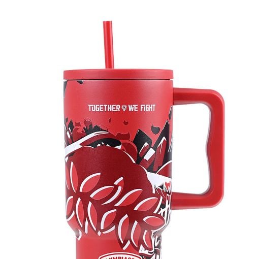 Εικόνα της Θερμός Estia Straw Tumbler XL Olympiacos BC Edition Together We Fight 900ml 01-35983