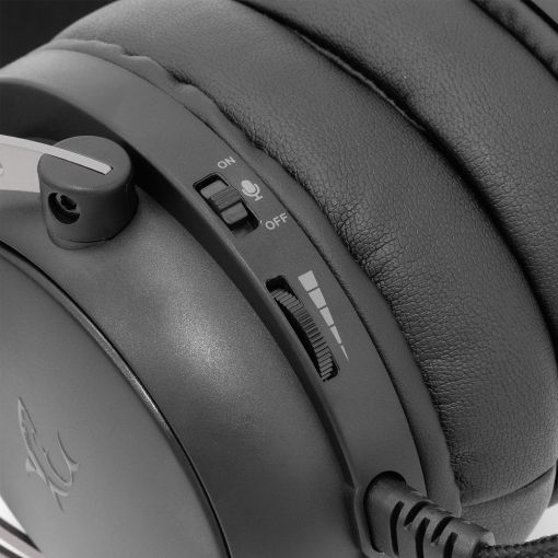 Εικόνα της Headset White Shark Gorrila GH-2341 Black/Grey