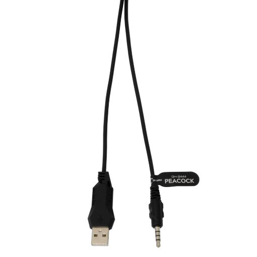 Εικόνα της Headset White Shark Peacock 2 RGB GH-2444 Black