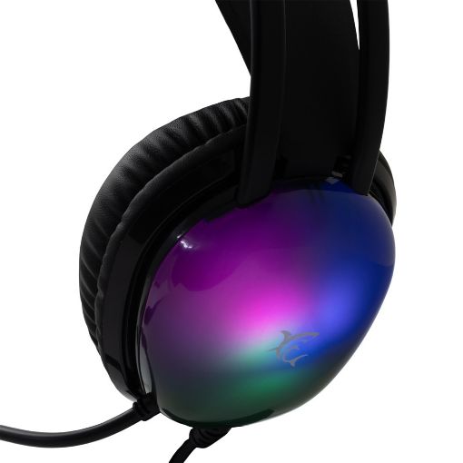 Εικόνα της Headset White Shark Peacock 2 RGB GH-2444 Black