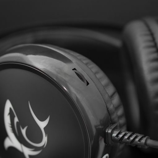 Εικόνα της Headset White Shark Margay Black GH-1947