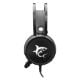 Εικόνα της Headset White Shark Margay Black GH-1947