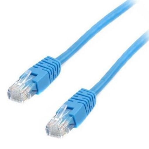 Εικόνα της Καλώδιο Δικτύου Cablexpert U/UTP Cat.6 0.5m Blue PP6U-0.5M/B