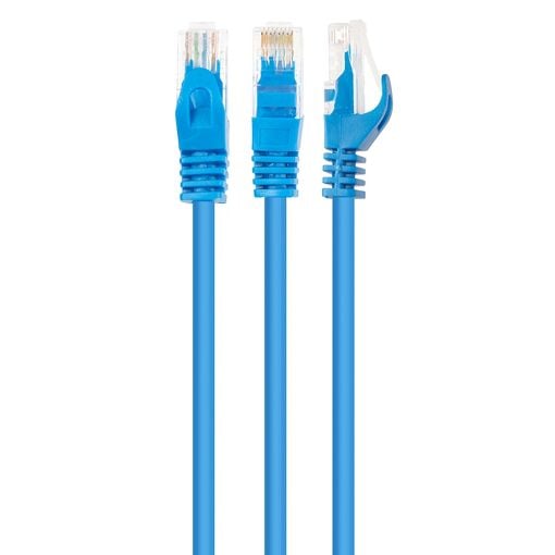 Εικόνα της Καλώδιο Δικτύου Cablexpert U/UTP Cat.6 0.5m Blue PP6U-0.5M/B