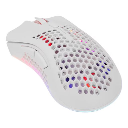 Εικόνα της Ποντίκι White Shark Lionel RGB Wireless White