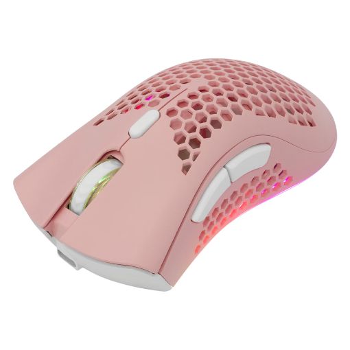 Εικόνα της Ποντίκι White Shark Lionel RGB Wireless Pink