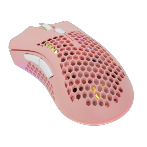 Εικόνα της Ποντίκι White Shark Lionel RGB Wireless Pink