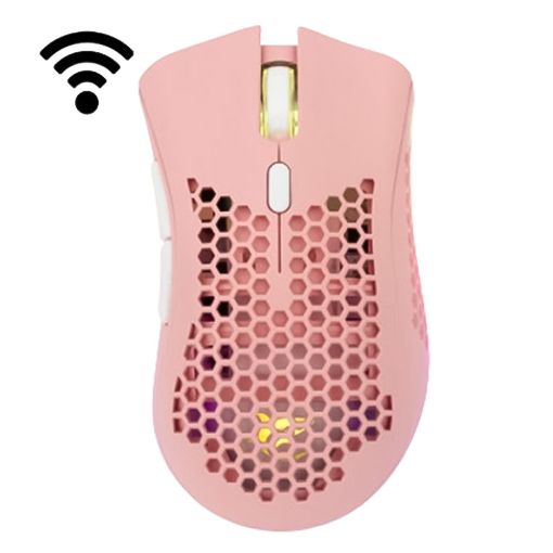 Εικόνα της Ποντίκι White Shark Lionel RGB Wireless Pink