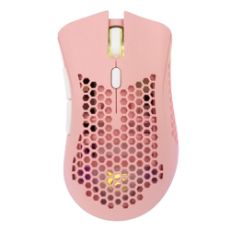 Εικόνα της Ποντίκι White Shark Lionel RGB Wireless Pink