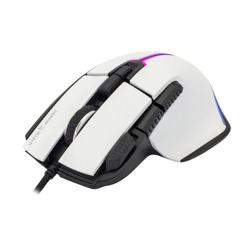 Εικόνα της Ποντίκι White Shark Marrok RGB GM-9006 White