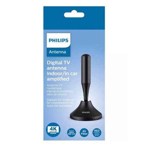 Εικόνα της Εσωτερική Κεραία Τηλεόρασης Philips Coaxial Μαύρη SDV5300/GRS