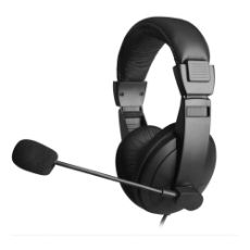 Εικόνα της Headset Lamtech Deluxe Stereo Black LAM021394