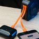 Εικόνα της Power Bank Philips Magnetic Wireless με Ενσωματωμένα Καλώδια 10000mAh 22.5W Black DLP4347CB/GRS