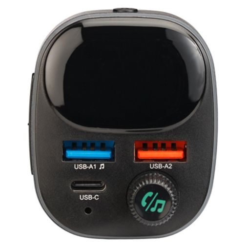 Εικόνα της FM Transmitter & Φορτιστής Αυτοκινήτου Philips Bluetooth Black DLP5531NB/GRS
