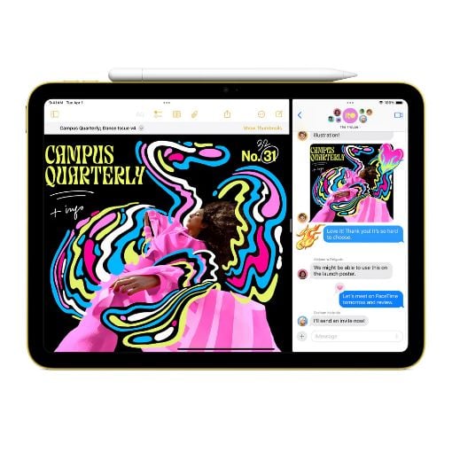 Εικόνα της Apple iPad 11" 256GB Wi-Fi Silver MD4G4TY/A