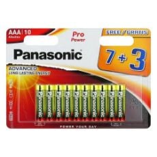 Εικόνα της Αλκαλικές Μπαταρίες AAA Panasonic Pro Power 1.5V 10τμχ
