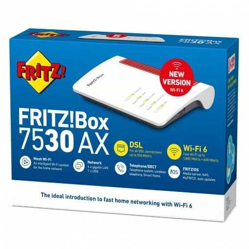 Εικόνα της Modem Router AVM Fritz!Box 7530 AX Wi-Fi 6 Dual-band International Edition 20002944