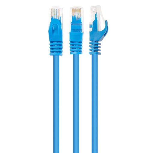 Εικόνα της Καλώδιο Δικτύου Cablexpert U/UTP Cat.6 0.25m Blue PP6U-0.25M/B