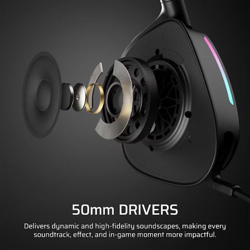 Εικόνα της Headset Corsair Void Max v2 RGB Wireless Black CA-9011388-WW