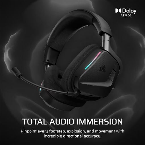 Εικόνα της Headset Corsair Void Max v2 RGB Wireless Black CA-9011388-WW