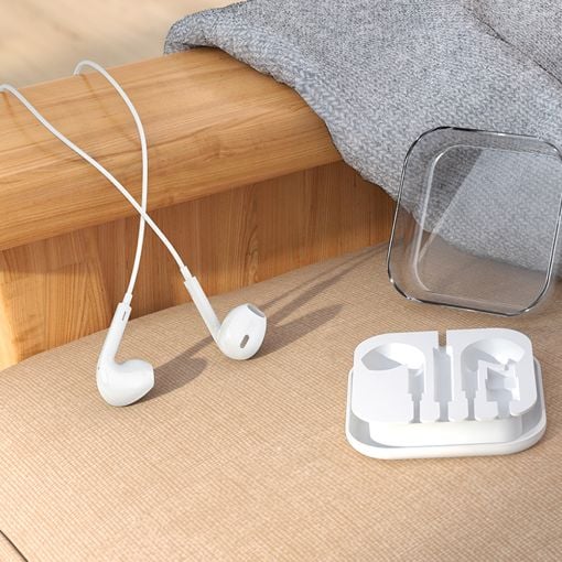 Εικόνα της Handsfree Lamtech USB-C White LAM020939