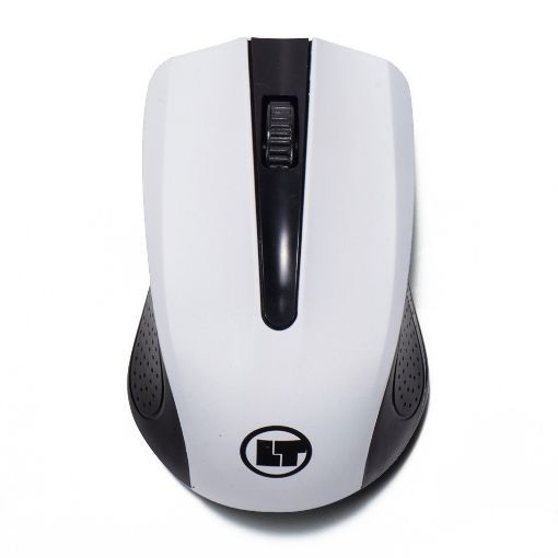 Εικόνα της Ποντίκι Lamtech Wireless White LAM021271