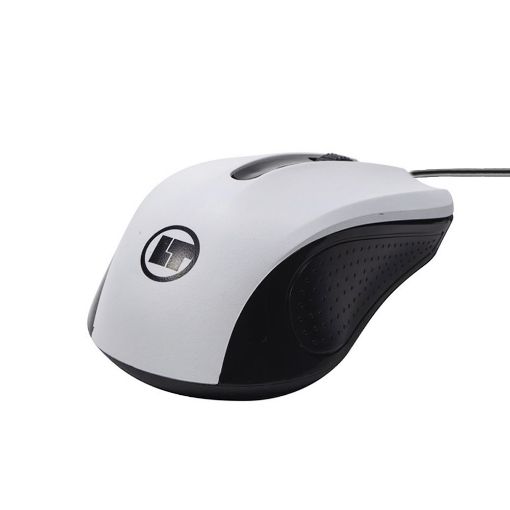 Εικόνα της Ποντίκι Lamtech Wired White LAM021196