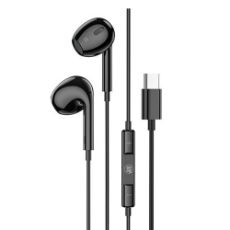 Εικόνα της Handsfree Lamtech USB-C Black LAM020946