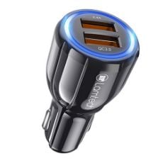 Εικόνα της Φορτιστής Αυτοκινήτου Lamtech Dual USB-A LAM021011