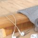 Εικόνα της Handsfree Lamtech Stereo 3.5mm White LAM020663