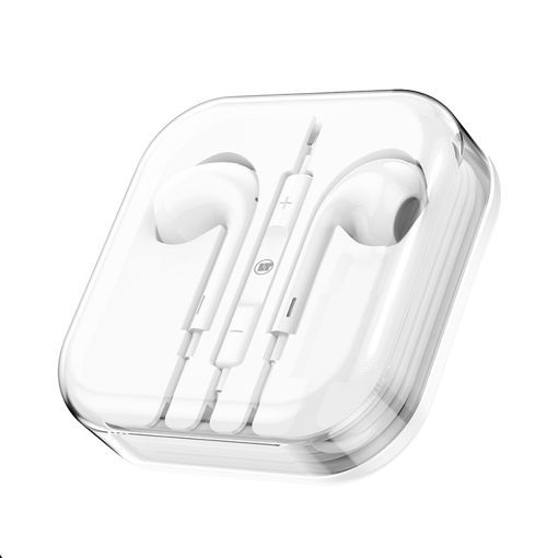 Εικόνα της Handsfree Lamtech Stereo 3.5mm White LAM020663