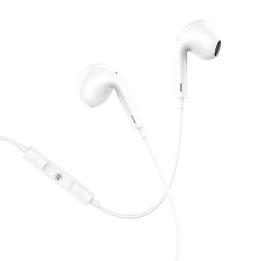 Εικόνα της Handsfree Lamtech Stereo 3.5mm White LAM020663