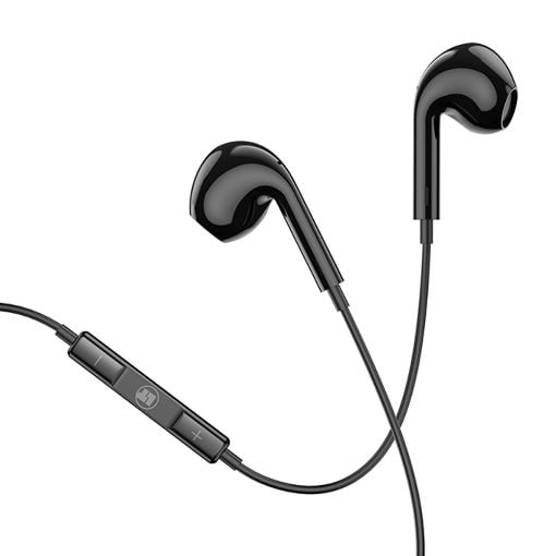 Εικόνα της Handsfree Lamtech Stereo 3.5mm Black LAM020977
