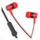 Εικόνα της Handsfree Lamtech 3.5mm Red LAM021363