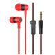 Εικόνα της Handsfree Lamtech 3.5mm Red LAM021363