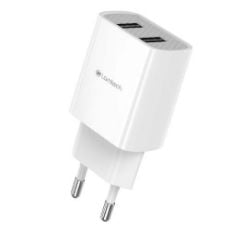 Εικόνα της Φορτιστής Lamtech Travel 2x USB-A 2.1A White LAM020694