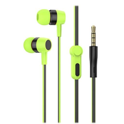 Εικόνα της Handsfree Lamtech 3.5mm Green LAM021387