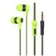 Εικόνα της Handsfree Lamtech 3.5mm Green LAM021387