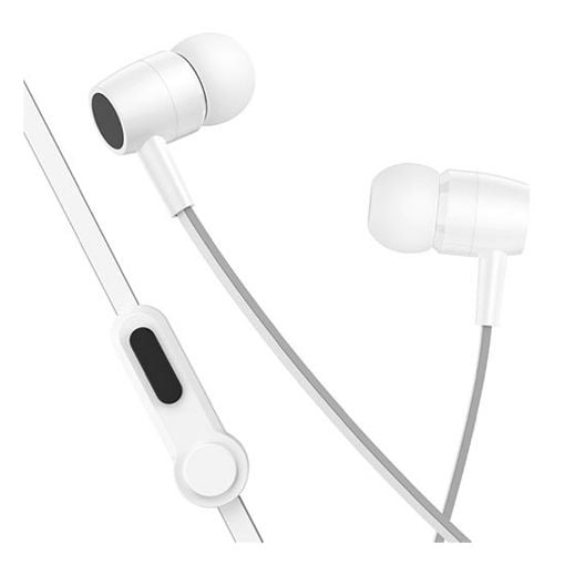 Εικόνα της Handsfree Lamtech 3.5mm White LAM021370