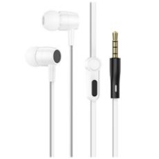 Εικόνα της Handsfree Lamtech 3.5mm White LAM021370